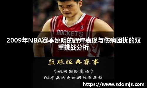 2009年NBA赛季姚明的辉煌表现与伤病困扰的双重挑战分析